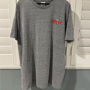 Rip N Dip Grey Ferrari Graphic T-Shirt Large
